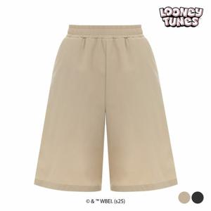 [스팍스]여성 벅스버니 아트웍패치 밴딩 4부 반바지 팬츠  SP2LPS047