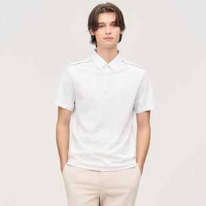 [링스본사] 남성 기능성 소재 카라 반팔 티셔츠 L11E2TO303_WH