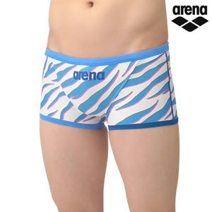 아레나 남성 숏사각 탄탄이 수영복 AS5SWM04M-WHBL