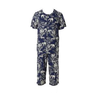 [와코루]찰랑 레이온 사파리프린트 남성파자마 WPA7174M