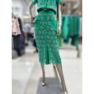 제시뉴욕 세이브존04 플라워 자수 패턴 H라인 스커트 JE6SP1951SP