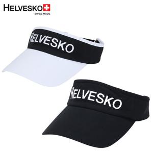 [헬베스코] 심플 로고포인트 남성 골프 바이저 썬캡 2종택1