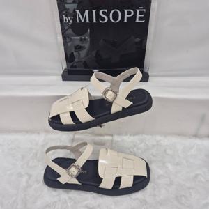 [미소페]By미소페 논슬립 유광 피셔맨 샌들 112HH424FS023 IVORY