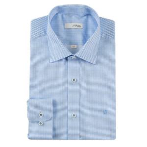 [에스티듀퐁(셔츠)]구김이적고터치감소프트한체크셔츠SE5SM11LS119SBU