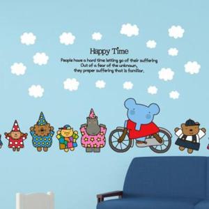 아트박스/뭉키데코 Kids D.I.Y Sticker_엘리 자전거와 친구들