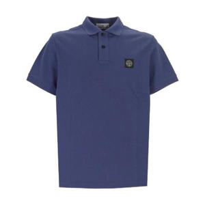 Stone Island 로고 패치 반팔 폴로셔츠 1522002SCS0017 V0028 TP934619589