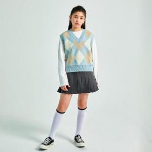 유솔 sh06 아가일 조끼 ULVW239Z1