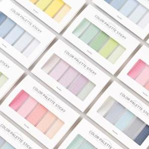 아트박스/모노라이크 컬러 팔레트 스티키 그리드 500 점착메모지