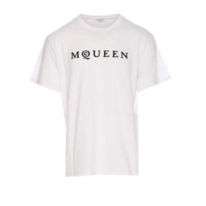 알렉산더 맥퀸 반팔 티셔츠 828420 QTADD0909 Bianco