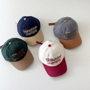 배색 레터링 야구모자 볼캡 FD-0553