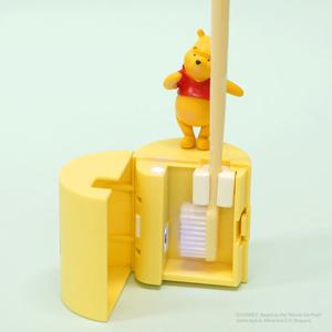 디즈니 곰돌이푸 충전식 무선 UV-C LED 칫솔살균기