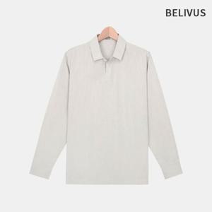 빌리버스 남자 린넨 셔츠 긴팔 무지 여름 남방 BBI042