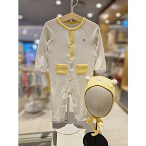 블루독베이비[hu] 25.FW가을겨울신상 CR)롤리팜모달세트우주복 45A70-041-11 수트 내의우주복 출산선물