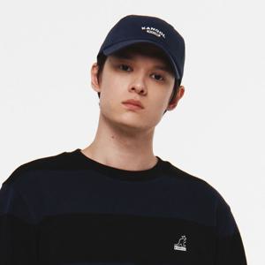 캉골 아치드 로고 캡 4599 네이비  KRFHBC45990NV