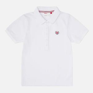 M 윌슨반팔티 LQC W243002GPS74-WHT 여성 클래식 피케이 카라 반팔티