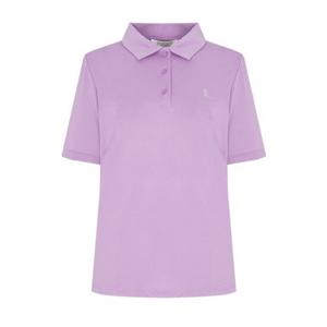 [크로커다일 레이디]메쉬 원단 카라 티셔츠 CLDFTS214