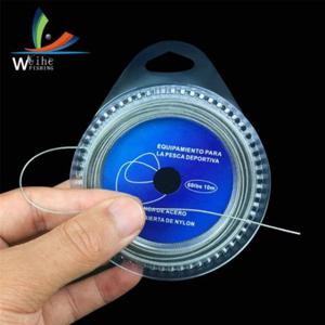 돌돔낚시 WEIHE 10M 지깅 바다낚시 와이어 낚시줄