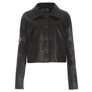 [샵앤]루시 페이크 레더 박시핏 간절기 라이더 자켓 JL-WJK-1026