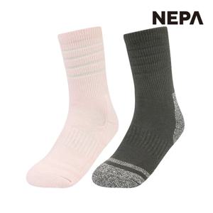 [택가18,000원] 네파 공용 피크 테크니컬 중목 양말 7JC8306