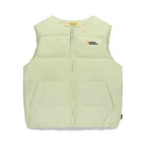 내셔널지오그래픽 키즈 [현대울산점] [2025 겨울신상] K254UDV010 헤론 경량 구스 다운 베스트 LIME