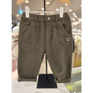 [블루독베이비] 25 FW(카키)윔 스판우븐팬츠(45C1941004)등원 백일 돌 선물 바지  유아 아기옷 (45C1941004