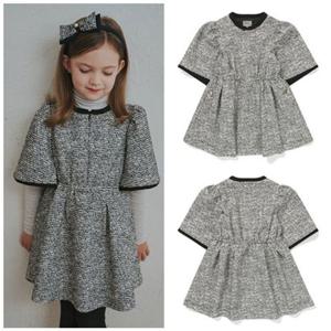 빈[BEEN]HP BZ54OP04BK 블랙 트위드 케이프 원피스PG