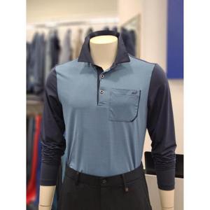 BTR골프 세이브존06 남성 봄 여름 긴팔 기능성 티셔츠 녹스 BVT41J76M