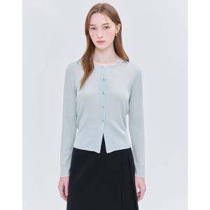 질스튜어트 뉴욕 여성 25SS 시즌오프 블루 글리터 레이온혼방 가디건 JSSW5B160T1