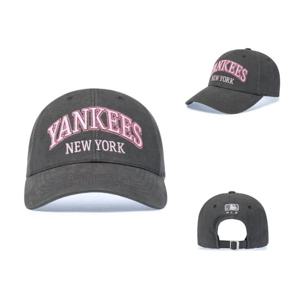 MLB 공용 힙 스트릿 레터링 스트럭쳐 볼캡 뉴욕양키스 (3ACPV285N-50CGS)