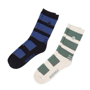 [와이드앵글]   WMU23S06   WG 남성 배색 롱 삭스