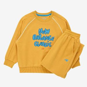 [뉴발란스]뉴발란스 키즈빅레터 컬러풀 스웻 셋업 NK9YE3602U-30