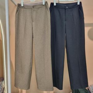 라티움 HC34 국내생산 신축성좋은 일자통  가을 슬랙스바지 T2533PT13