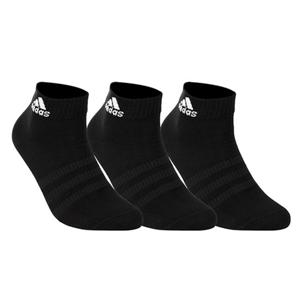 아디다스 T 스포츠웨어 앵클 3PR 운동 양말 검정 IC1282