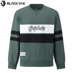 블랙야크 남여공용 데일리 아노락 긴팔티셔츠 클라이밍 스트라이프 맨투맨3 1BYSSFU905UK