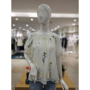 [포커스]MARIO포커스  꽃자수 벌륜  블라우스 FM5D3BL31774