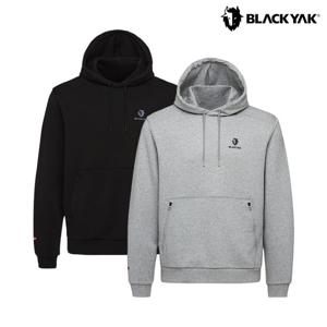 블랙야크 남녀공용 DNS 아이코닉 로고 후드티 오버핏 티셔츠 1BYSSFU908