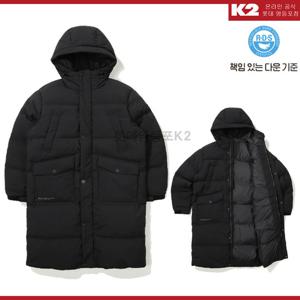 K2 겨울 남성 롱 패딩/벤치다운/자켓/남자/헤비/포켓/KMW24583YD