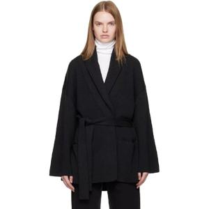 25 FW LACO 여성 그레이 수키 쇼트 가디건 252190F095002