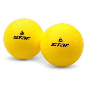 스타 유소년 티볼(2개입) NWB101 공인구 스펀지 안전 야구공 티볼공
