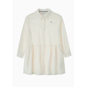 타미힐피거칠드런6  T42F7RDR220GT1  코듀로이 셔츠 원피스