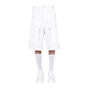 알렉산더 맥퀸 숏팬츠 649860 QQS299000 WHITE