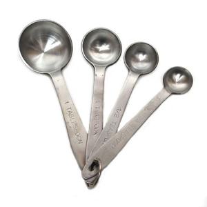 풍천 스텐 계량스푼 4p 커피계량스푼 계량스푼세트 미니계량스푼 요리계량스푼 가정용계량스푼 업소용계량