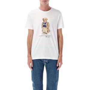 폴로 랄프로렌 반팔 티셔츠 710974584 001 Bianco