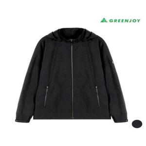 그린조이 세이브존07 남성 후드 프린트 점퍼 GM24WJ51M3