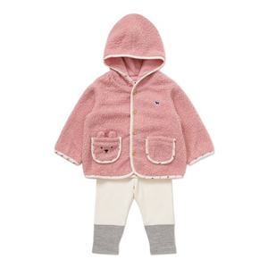 [블루독베이비] 25FW 신상(PK)시어링 후드 상하세트 B (45C1361006)