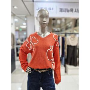 제시뉴욕 세이브존04 플라워 포인트 니트 MEA5KO2630KO