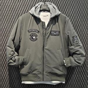 엠할리데이 HC03 와펜 패딩 항공점퍼 MQ1JU007