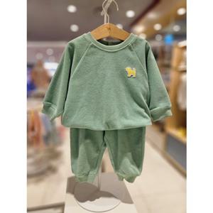 블루독베이비[hu] 25.FW겨울신상 MN)테리상하세트 45C70-672-06 상하복 등원복 맨투맨상하복 실내복