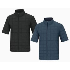 [콜핑]LD08 남자 겨울 웰론 집업반팔 패딩자켓 KVJ6521M