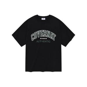 커버낫반팔티 CQK CO2402ST50-BK 아치 스타 티셔츠 블랙